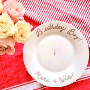 Handpainted Decorative Birthday Plate
